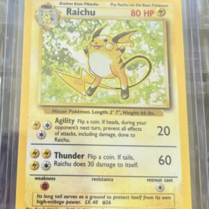 Raichu Holo – Base Set Unlimited 14/102 (LP)