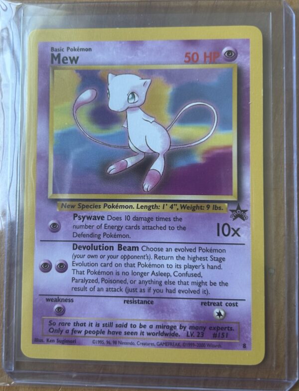 Mew – Black Star Promo #8 (NM)