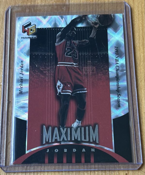 Michael Jordan – Maximum Jordan MJ3 (1999 Upper Deck HoloGrFX)