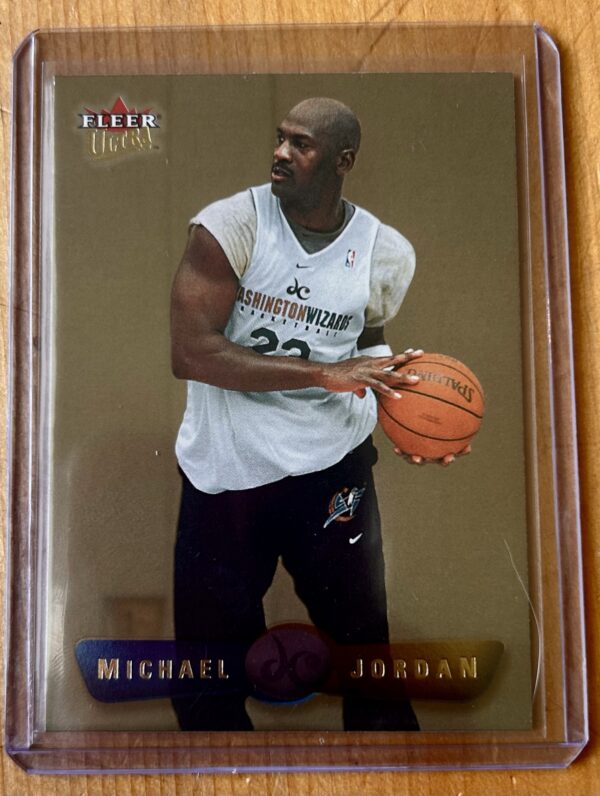 2001-02 Fleer Ultra Michael Jordan Gold Medallion #102 – Washington Wizards