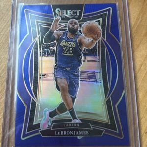 2024-25 Select LeBron James Blue Concourse Silver Prizm
