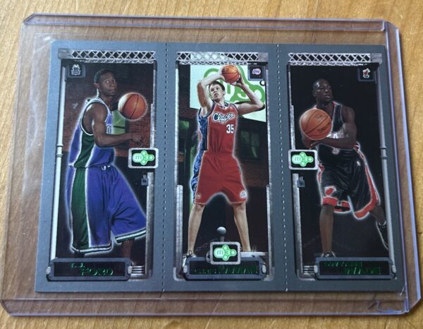 2003-04 Topps Matrix Rookie Card – Wade / Ford / Kaman Triple Panel