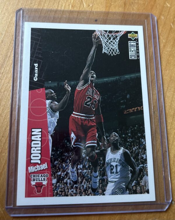 1996 Collector’s Choice Michael Jordan #23 Chicago Bulls