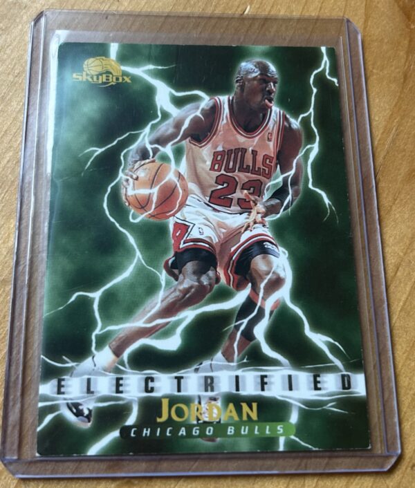 1996 SkyBox Z-Force Michael Jordan Electrified #278 Insert