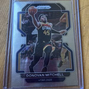 Donovan Mitchell 2021-22 Panini Prizm Base #72 – Utah Jazz