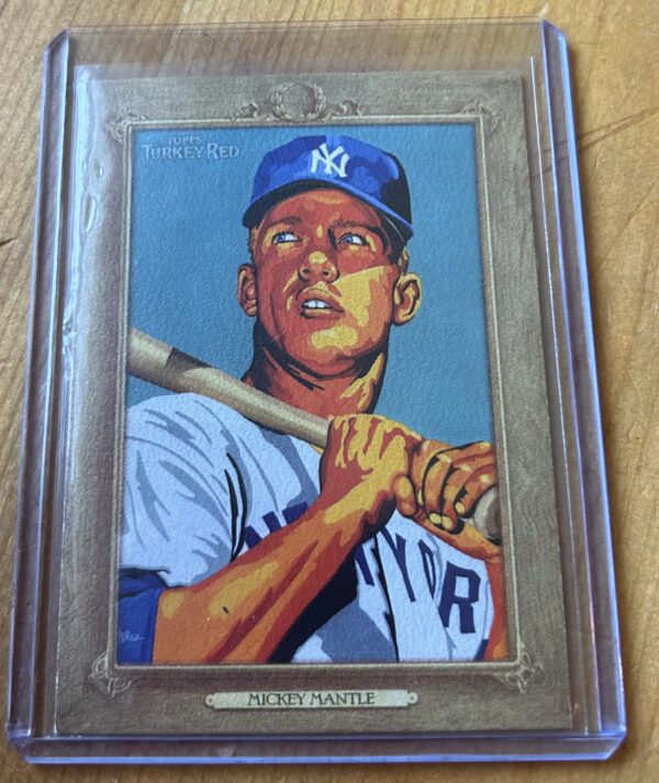 Mickey Mantle 2007 Topps Turkey Red #117 – Prominent Baseball Players