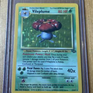 Vileplume Holo — Pokémon Jungle #15/64 — Vintage WOTC Card