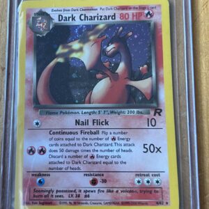 Dark Charizard Holo 2000 Pokémon Team Rocket #4/82 – WOTC