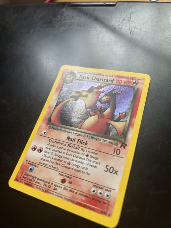 Dark Charizard Holo 2000 Pokémon Team Rocket #4/82 – WOTC - Image 5
