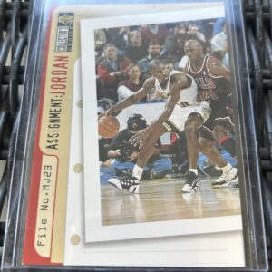Gary Payton / Michael Jordan 1996 Upper Deck Collector’s Choice #366 – Assignment: Jordan