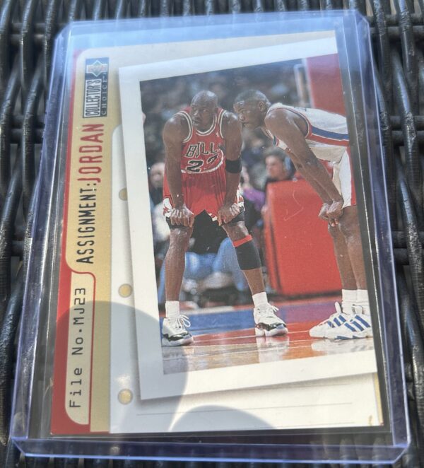 Joe Dumars / Michael Jordan 1996 Upper Deck Collector’s Choice #363 – Assignment: Jordan