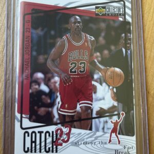 Michael Jordan 1997 Upper Deck Collector’s Choice Catch 23 #186