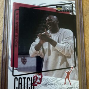 Michael Jordan 1997 Upper Deck Collector’s Choice Catch 23 #190