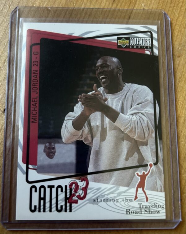 Michael Jordan 1997 Upper Deck Collector’s Choice Catch 23 #190